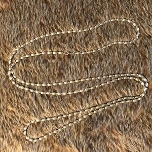 Silver necklace